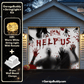 Help Us! | Halloween Garage Door Cover