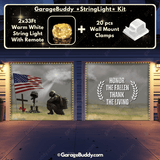 Honor The Fallen | Patriotic Garage Door Cover