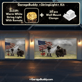 Honor The Fallen | Patriotic Garage Door Cover