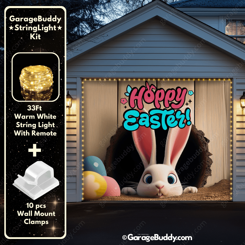'Hoppy' Easter | Festive Garage Door Cover