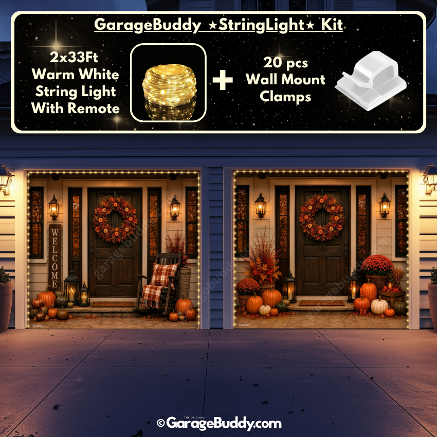 The Autumn Eve | Halloween Garage Door Cover