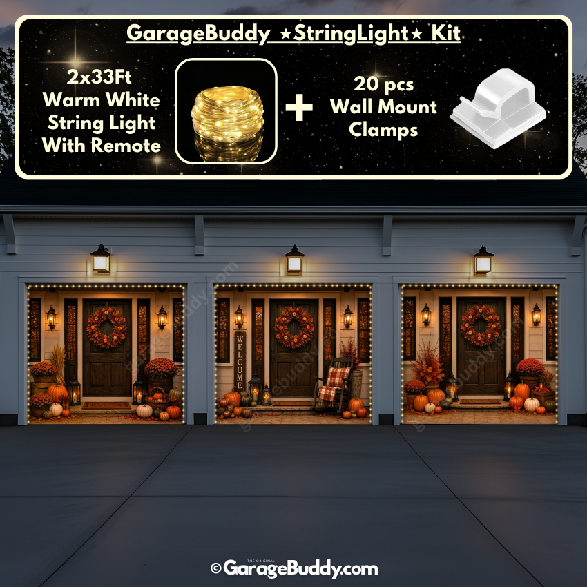The Autumn Eve | Halloween Garage Door Cover