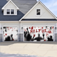 Help Us Halloween Garage Door Cover