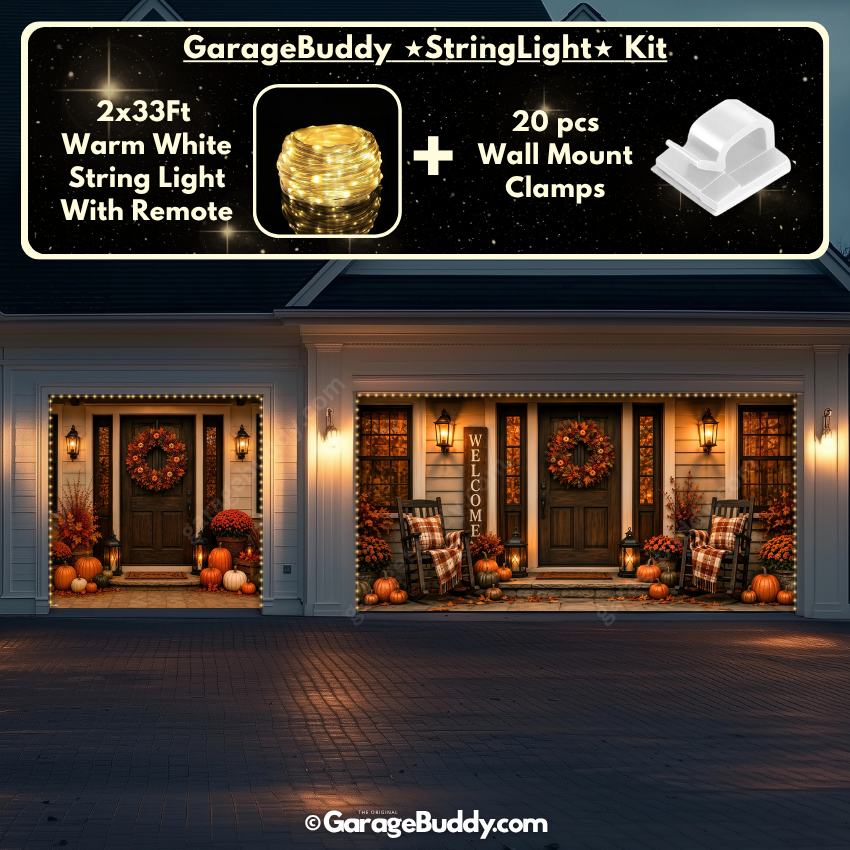 The Autumn Eve | Halloween Garage Door Cover