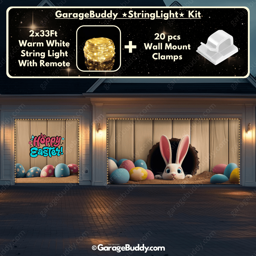 'Hoppy' Easter | Festive Garage Door Cover