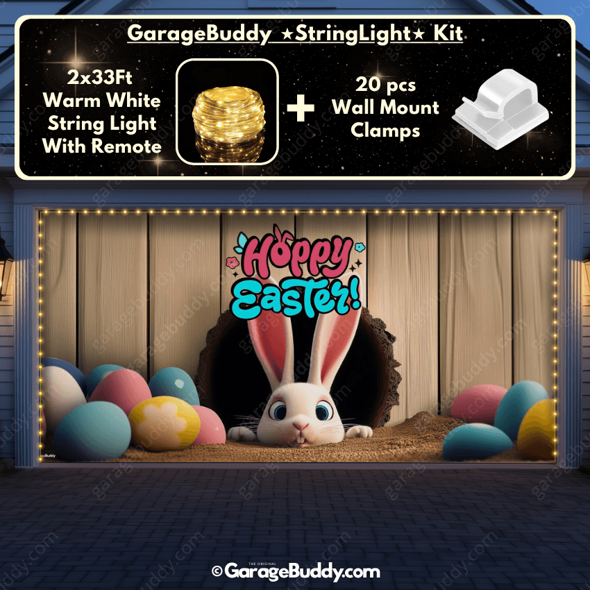 'Hoppy' Easter | Festive Garage Door Cover