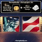 Liberty Stripes | Patriotic Garage Door Cover