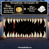 Monster Teeth | Halloween Garage Door Cover