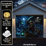 Phantom Pirates | Halloween Garage Door Cover