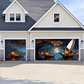 Pumpkin Pirates Halloween Garage Door Cover