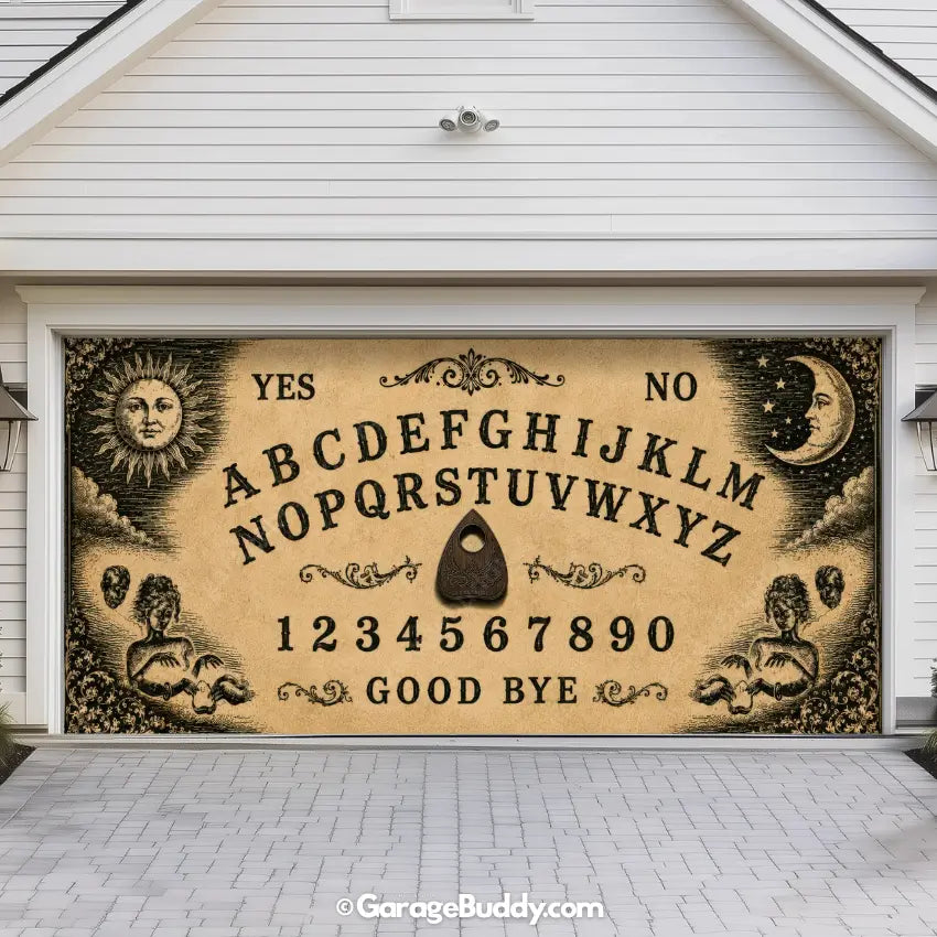 The Summoning Board | Halloween Garage Door Cover