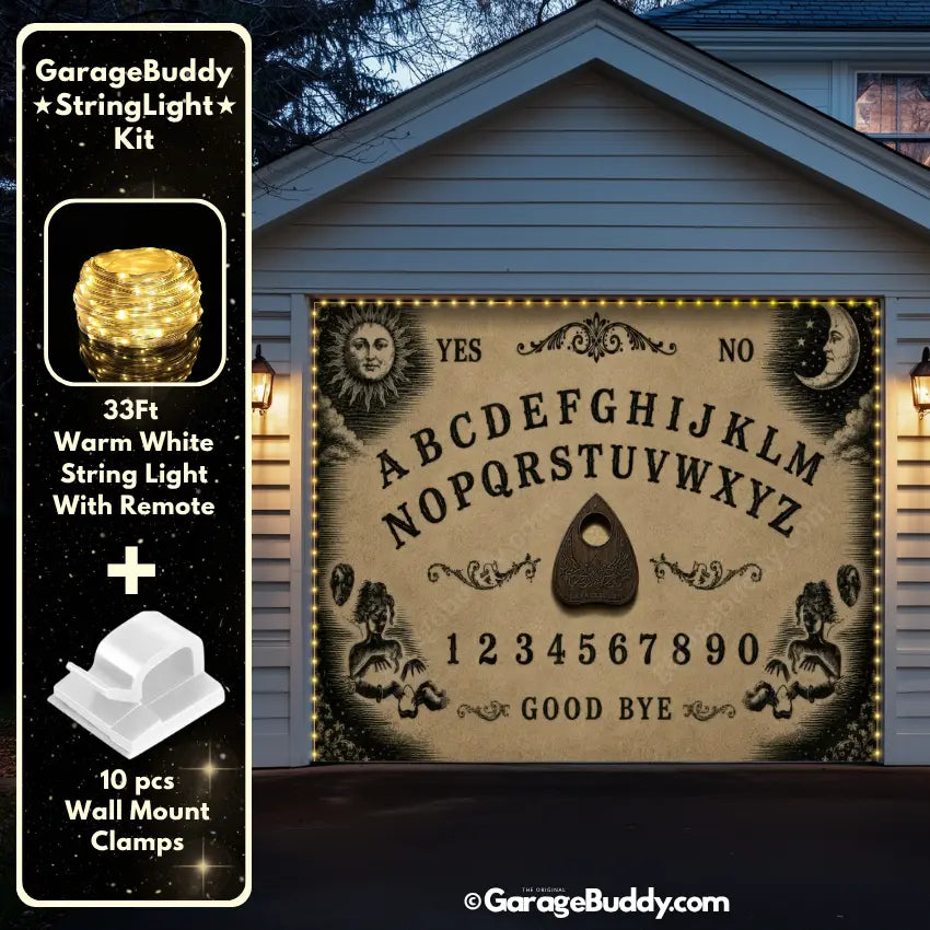 The Summoning Board | Halloween Garage Door Cover