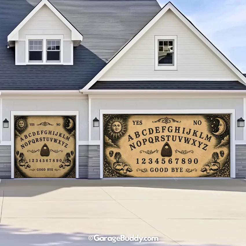 The Summoning Board | Halloween Garage Door Cover