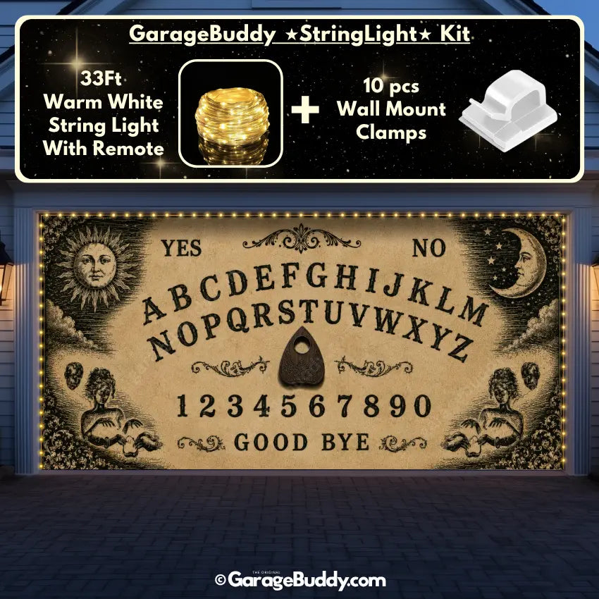 The Summoning Board | Halloween Garage Door Cover