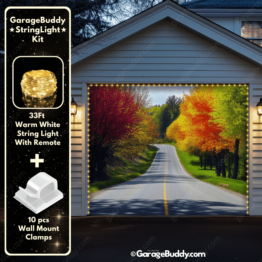 Spring Drive | Nature Garage Door Cover