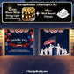Thank You Heroes | Patriotic Garage Door Cover