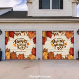 Happy Thanksgiving | Festive Garage Door Cover