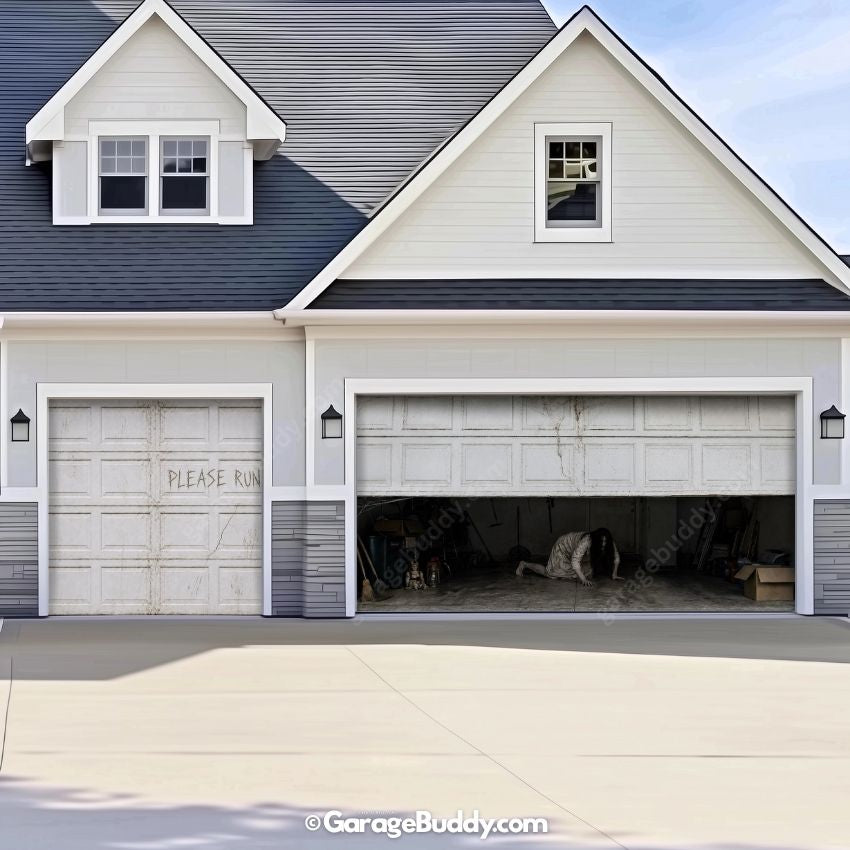 The Crawler | Halloween Garage Door Cover - GarageBuddy festive, halloween, halloween decor