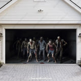 Zombie Invasion | Halloween Garage Door Cover