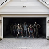 Zombie Invasion | Halloween Garage Door Cover