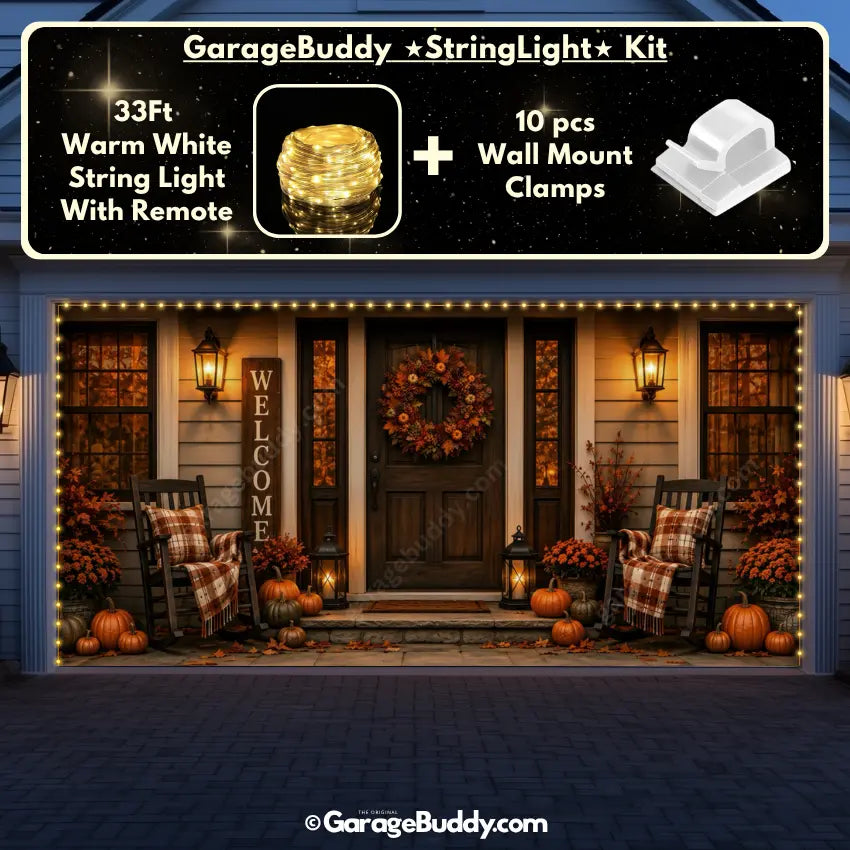 Autumn Eve | Fall Garage Door Cover