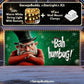 Bah Humbug | Christmas Garage Door Cover
