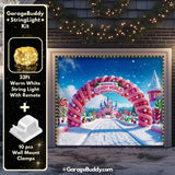 Candy World | Christmas Garage Door Cover
