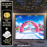 Candy World | Christmas Garage Door Cover