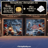 Cardinal's Christmas | Christmas Garage Door Cover
