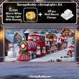 Christmas Choo-Choo | Christmas Garage Door Cover