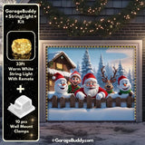 Christmas Crew | Christmas Garage Door Cover