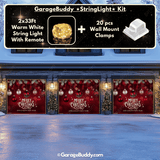 Christmas Ornaments & HNY | Christmas Garage Door Cover