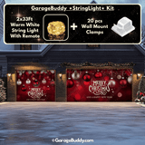 Christmas Ornaments & HNY | Christmas Garage Door Cover