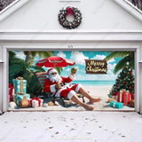 Christmas Paradise Christmas Garage Door Cover - GarageBuddy 