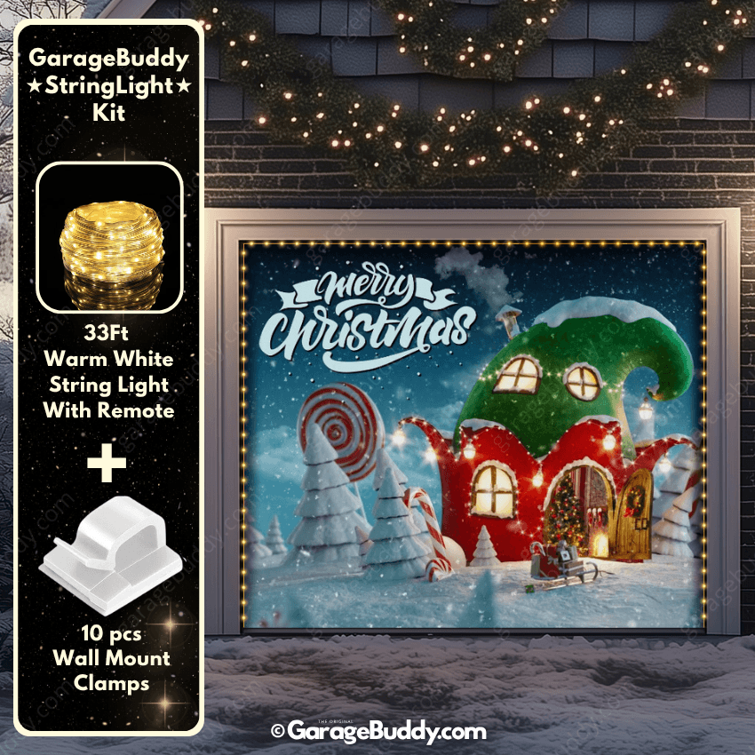 Christmas Wonderland | Christmas Garage Door Cover