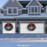 Christmas Wreath | Christmas Garage Door Cover