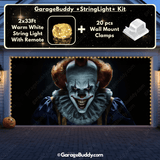 Creepy Clown | Halloween Garage Door Cover