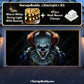 Creepy Clown | Halloween Garage Door Cover