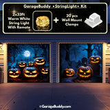 Cursed Pumpkins (Glow) | Halloween Garage Door Cover