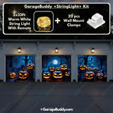Cursed Pumpkins (Glow) | Halloween Garage Door Cover