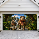 Dinosaur Kingdom | Halloween Garage Door Cover