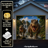Dinosaur Kingdom | Halloween Garage Door Cover