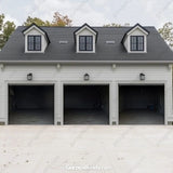 Empty Garage | Halloween Garage Door Cover