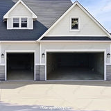 Empty Garage | Halloween Garage Door Cover