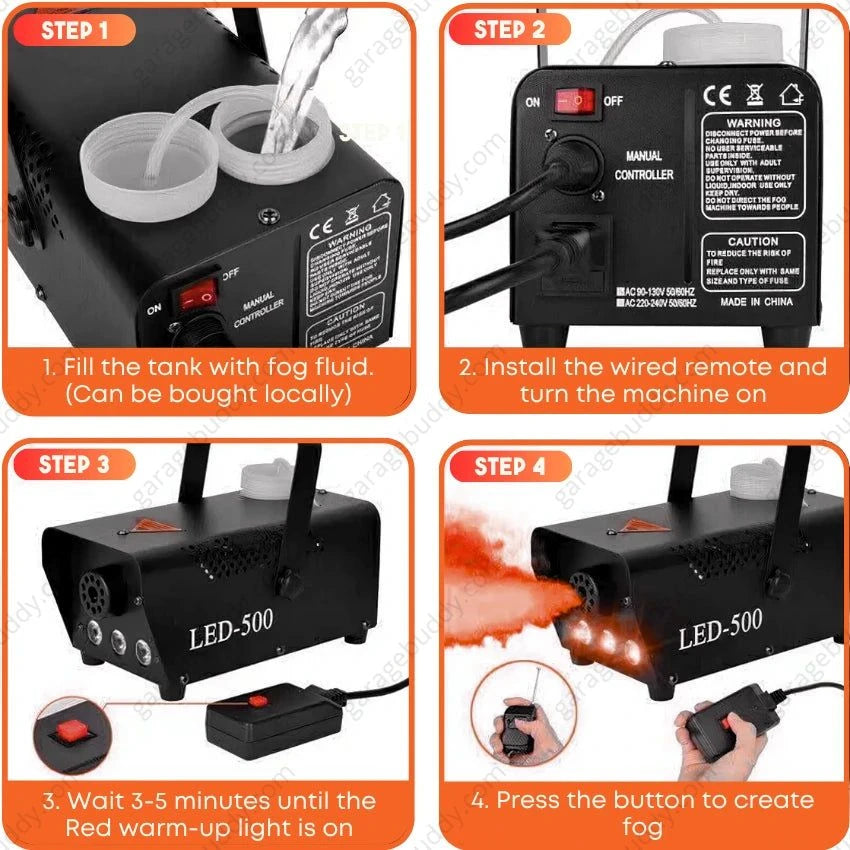 SmokyGlow Fog & Light Machine