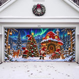 Gnome Wonderland | Christmas Garage Door Cover