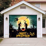 Graveyard Scene | Halloween Garage Door Cover