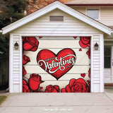 Valentine's Day (Roses) | Festive Garage Door Cover