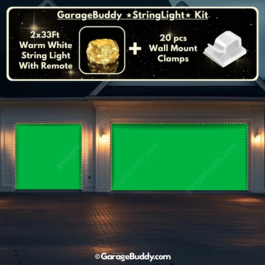 Green Screen | Garage Door Cover