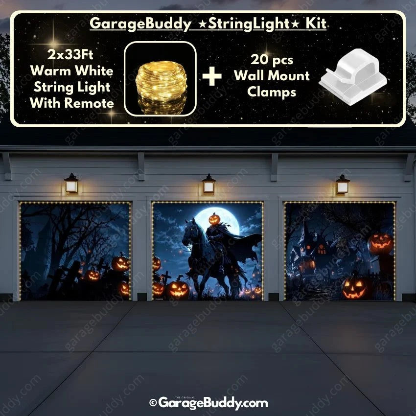 Headless Horseman | Halloween Garage Door Cover